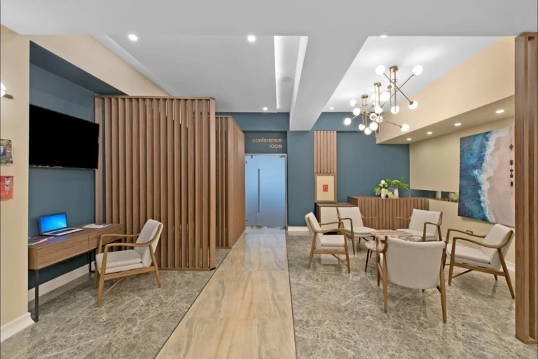 Detaliu din sala de conferințe Hotel Oxford